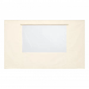 Zeltwand creme mit Fenster