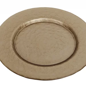 Platzteller "Calvia" | Gold gehämmert
